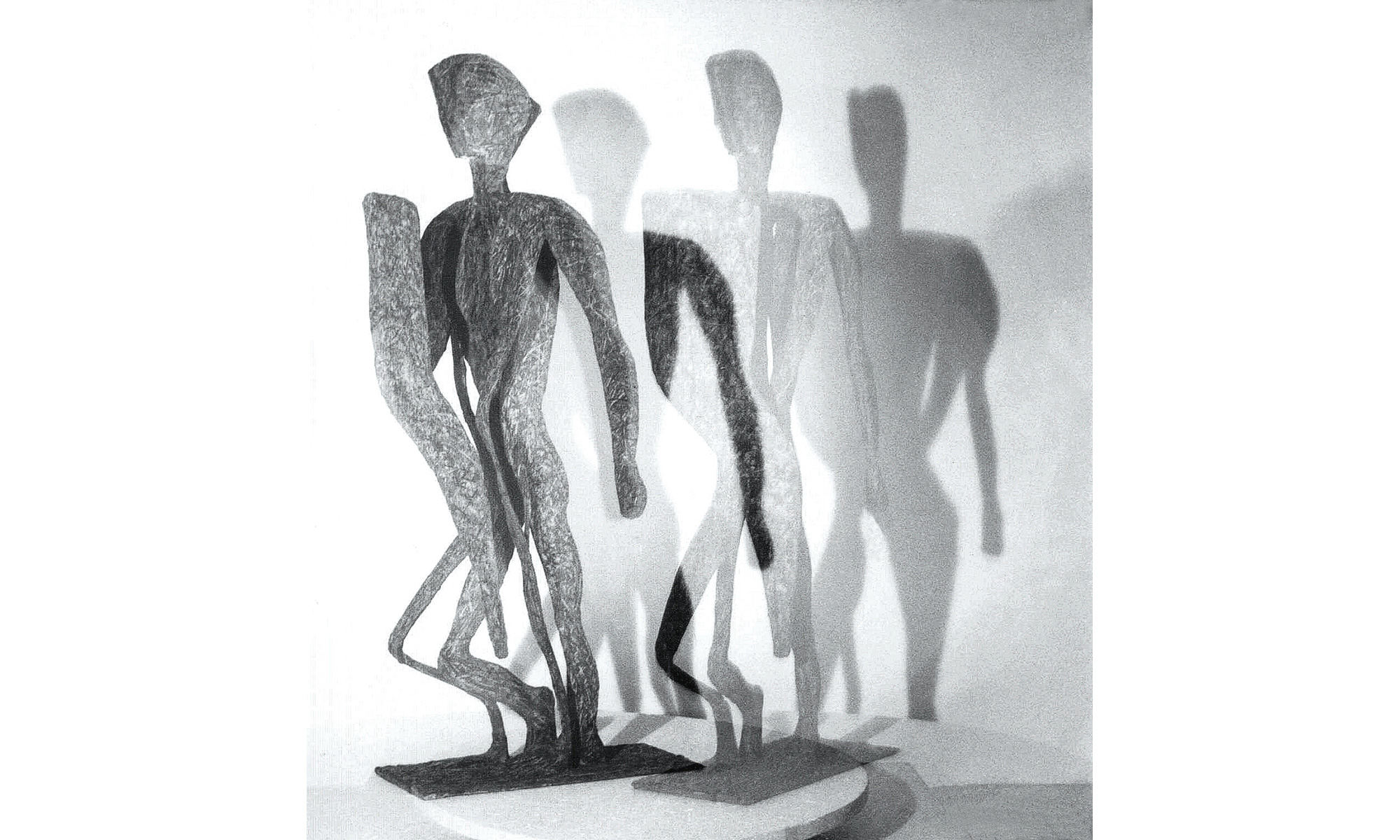 Erhard Mika, Hürth-Efferen, Bilder, Zeichnungen, Skulpturen, Stroboskopische Fotografie 4, 2024, 40 x 30 cm
