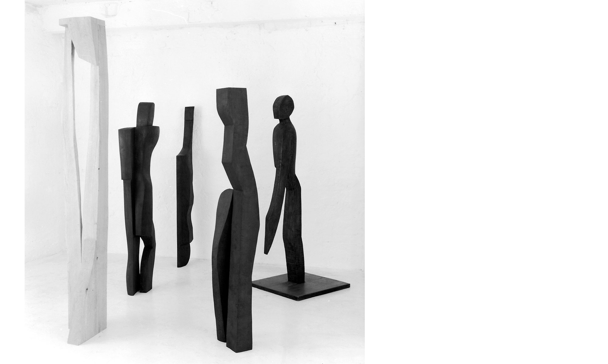 Erhard Mika, Hürth-Efferen, Bilder, Zeichnungen, Skulpturen, PRÄ-FIGURATION, Skulpturen-Auswahl 4, 1984 bis 1994