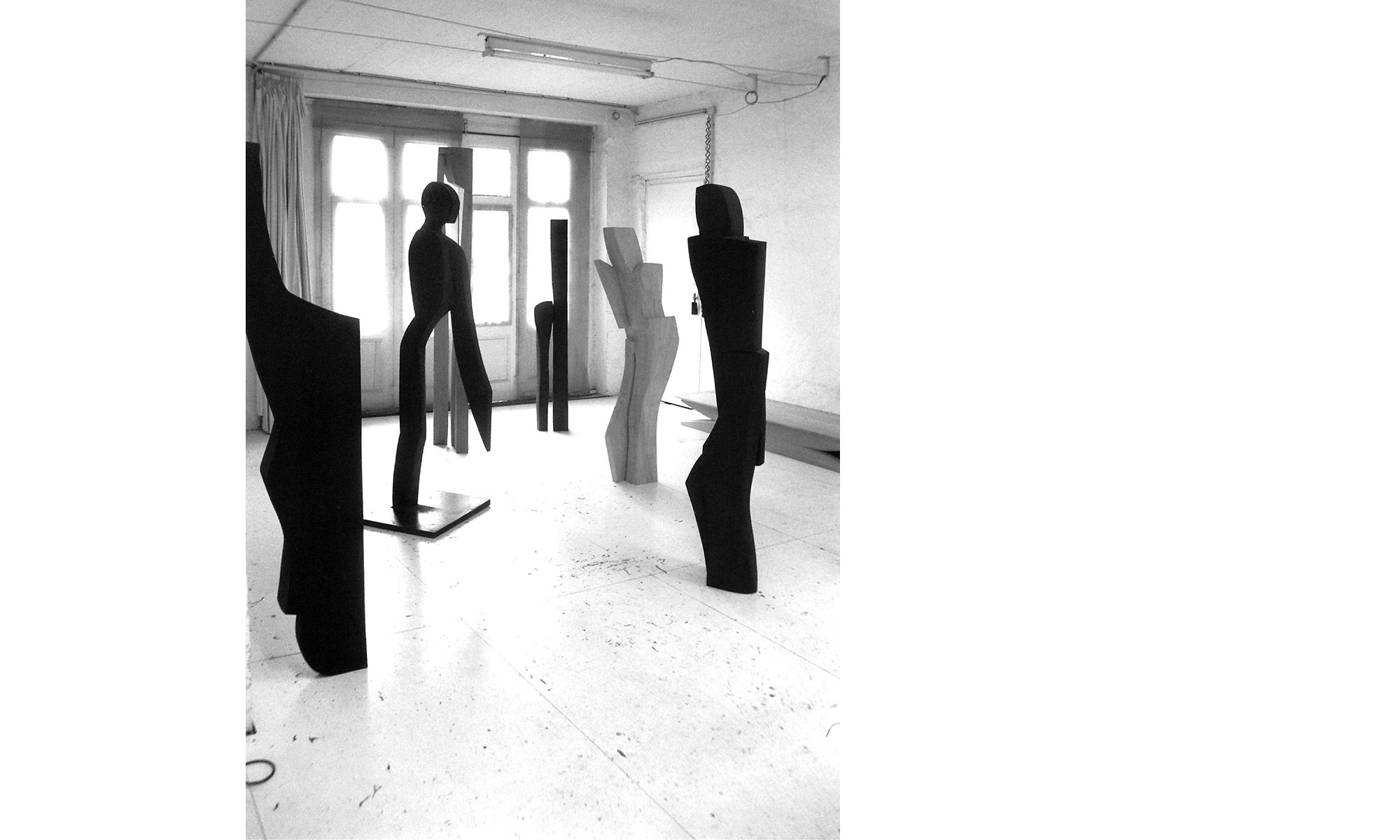 Erhard Mika, Hürth-Efferen, Bilder, Zeichnungen, Skulpturen, PRÄ-FIGURATION, Skulpturen-Auswahl 6, 1984 bis 1994